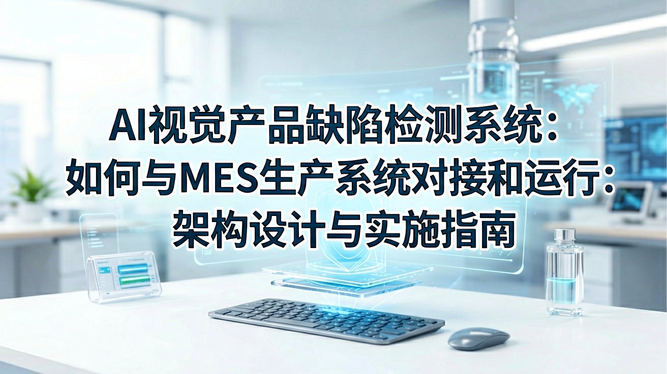 AI视觉产品缺陷检测系统如何与MES生产系统对接和运行：架构设计与实施指南